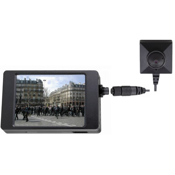 Caméra bouton Full HD + Mini DVR LCD