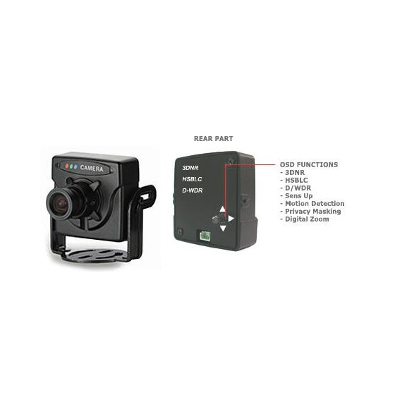Caméra Miniature CVBS Paramétrable