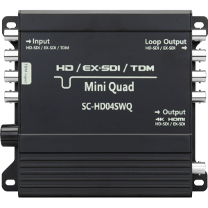 Quad Splitter EX & HD-SDI