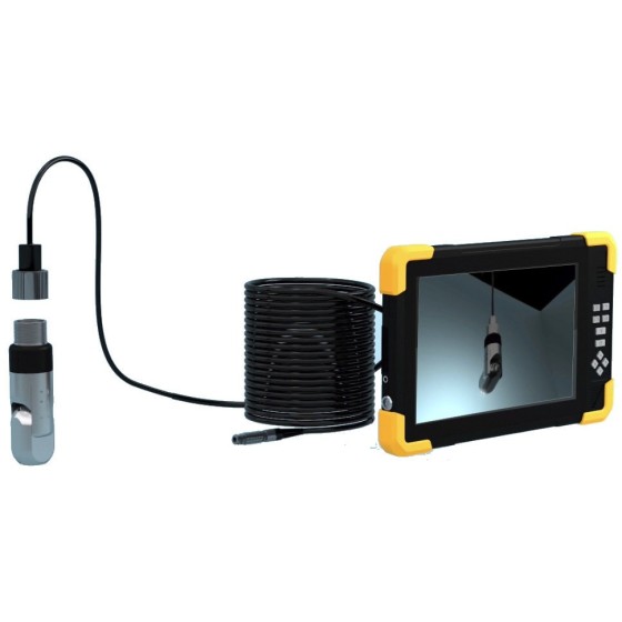 Mini caméra UHD 4K PTZ inox plongeante