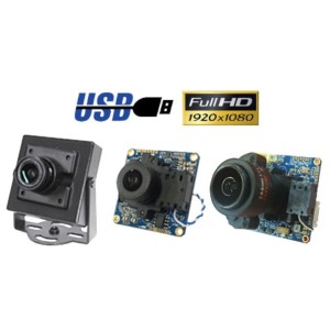 Mini Caméras USB avec sortie CVBS PAL